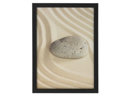 Stojací fotorámeček A4 21x30cm, černá