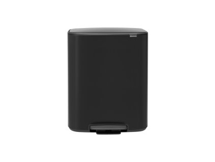 Bo Pedal Bin, 2 x 30L Matt Black 8710755211508 Brabantia 96dpi 1000x1000px 7 NR 17017
