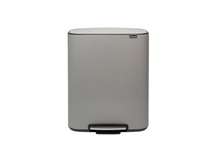 Bo Pedal Bin, 2 x 30L Mineral Concrete Grey 8710755211485 Brabantia 96dpi 1000x1000px 7 NR 17012