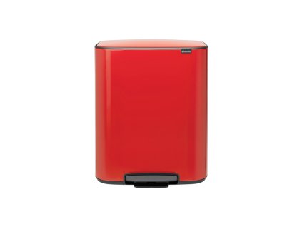 Bo Pedal Bin, 2 x 30L Passion Red 8710755211522 Brabantia 96dpi 1000x1000px 7 NR 17022