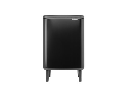 Bo Waste Bin Hi, 12L Matt Black 8710755227226 Brabantia 96dpi 1000x1000px 7 NR 30805