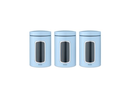 Window Canister Set, 1.4L Dreamy Blue 8710755203343 Brabantia 96dpi 1000x1000px 7 NR 27459