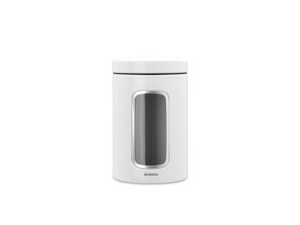 Window Canister, 1.4L White 8710755306082 Brabantia 96dpi 1000x1000px 7 NR 21299