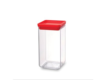 Square Canister, 1.6L Tasty Colours Red 8710755290022 Brabantia 1024x1024px E NR 9132