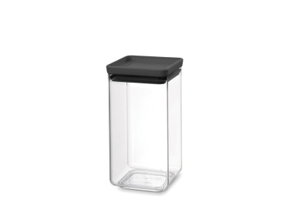 Square Canister, 1.6L, TASTY+ Dark Grey 8710755122385 Brabantia 96dpi 1000x1000px 7 NR 15465