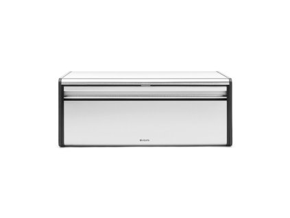 Fall Front Bread Bin Matt Steel Fingerprint Proof 8710755299186 Brabantia 1000x1000px 7 NR 1819