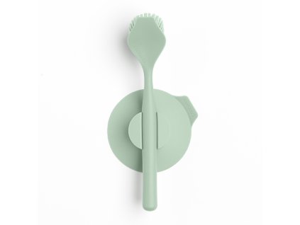 Dish Brush with Suction Cup Holder Jade Green 8710755215780 Brabantia 96dpi 1000x1000px 7 NR 25950