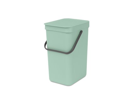 Sort & Go Waste Bin, 12L Jade Green 8710755211829 Brabantia 96dpi 1000x1000px 7 NR 25722