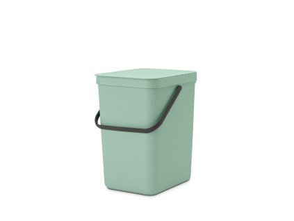 Sort & Go Waste Bin, 25L Jade Green 8710755212765 Brabantia 96dpi 1000x1000px 7 NR 25732