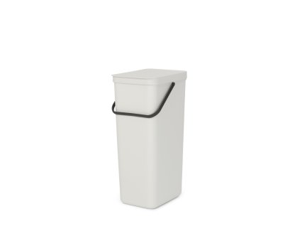 Sort & Go Waste Bin, 40L Light Grey 8710755214424 Brabantia 96dpi 1000x1000px 7 NR 25862