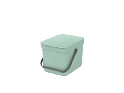 Sort & Go Waste Bin, 6L Jade Green 8710755211768 Brabantia 96dpi 1000x1000px 7 NR 25717