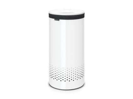 Laundry Bin, 35L, Plastic Lid White 8710755102462 Brabantia 1000x1000px 7 NR 865