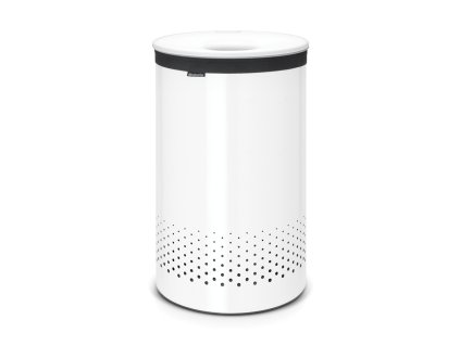 Laundry Bin, 60L, Plastic Lid White 8710755105142 Brabantia 1000x1000px 7 NR 973