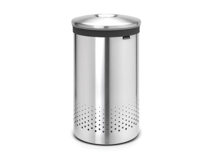 Laundry Bin, 60L, Metal Lid Matt Steel 8710755105180 Brabantia 1000x1000px 7 NR 7278