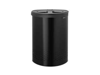 Laundry Bin, 55L, Selector Matt Black 8710755242366 Brabantia 96dpi 1000x1000px 7 NR 34821