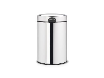 Wall mounted bin NewIcon, 3L Brilliant Steel 8710755115547 Brabantia 1000x1000px 7 NR 8223