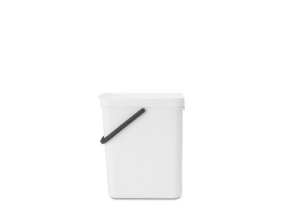 Sort & Go Waste Bin, 25L White 8710755129926 Brabantia 96dpi 1000x1000px 7 NR 21418