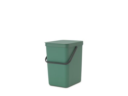 Sort & Go Waste Bin, 25L Fir Green 8710755129964 Brabantia 96dpi 1000x1000px 7 NR 21445