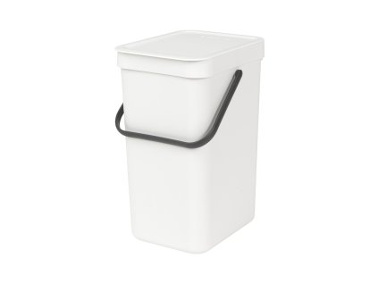 Sort & Go Waste Bin, 12L White 8710755109782 Brabantia 1000x1000px 7 NR 1267