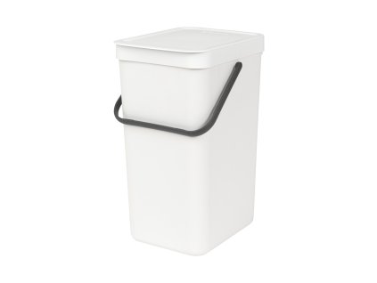 Sort & Go Waste Bin, 16L White 8710755109942 Brabantia 1000x1000px 7 NR 1283