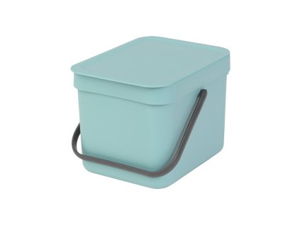 Sort & Go Waste Bin, 6L Mint 8710755109645 Brabantia 1000x1000px 7 NR 1242