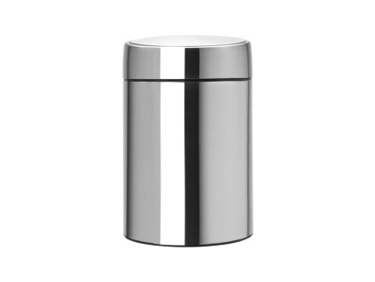 Slide Bin, 5L Matt Steel Fingerprint Proof 8710755477546 Brabantia 1000x1000px 7 NR 5397