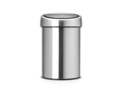 Touch Bin, 3L Matt Steel 8710755363986 Brabantia 1000x1000px 7 NR 10139