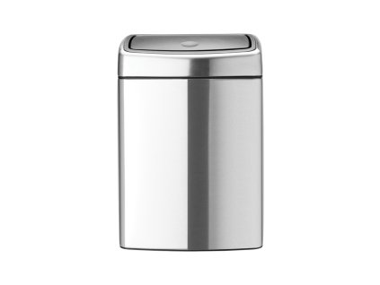 Touch Bin, 10L Matt Steel Fingerprint Proof 8710755477225 Brabantia 1000x1000px 7 NR 5365