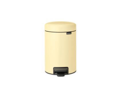 NewIcon Pedal Bin, 3L Mellow Yellow 8710755233760 Brabantia 96dpi 1000x1000px 7 NR 35552