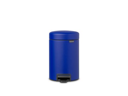 NewIcon Pedal Bin, 3L Mineral Powerful Blue 8710755204562 Brabantia 96dpi 1000x1000px 7 NR 26615