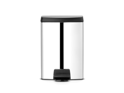 Pedal Bin, 10L, Rectangular Brilliant Steel 8710755395628 Brabantia 1000x1000px 7 NR 4474