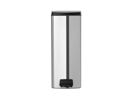 Pedal Bin Silent, 25L, Rectangular Matt Steel Fingerprint Proof 8710755369407 Brabantia 1000x1000px 7 NR 3128