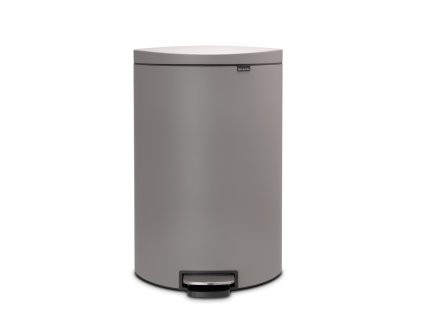 Pedal Bin FlatBack+, 40L Mineral Concrete Grey 8710755119620 Brabantia 96dpi 1000x1000px 7 NR 14214