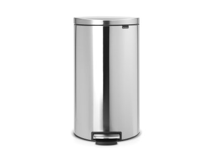 Pedal Bin FlatBack+, 30L Matt Steel Fingerprint Proof 8710755482007 Brabantia 1000x1000px 7 NR 5944