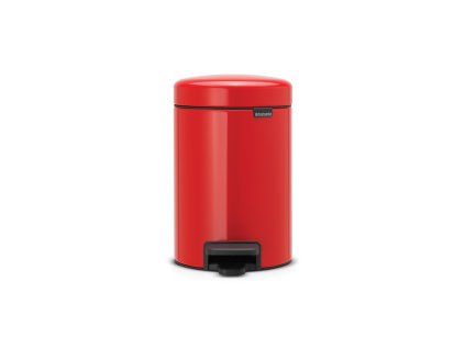 Pedal Bin newIcon, 3L Passion Red 8710755112140 Brabantia 1000x1000px 7 NR 1393