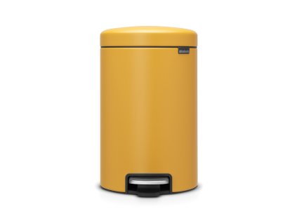 Pedal Bin newIcon, 12L Mineral Mustard Yellow 8710755115868 Brabantia 1000x1000px 7 NR 8249