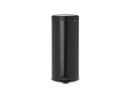 Pedal Bin newIcon, 30L Matt Black 8710755114540 Brabantia 1000x1000px 7 NR 1501