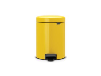 Pedal Bin newIcon, 5L Daisy Yellow 8710755112522 Brabantia 1000x1000px 7 NR 1417