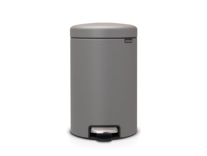 Pedal Bin newIcon, 12L Mineral Concrete Grey 8710755119149 Brabantia 1000x1000px 7 NR 12556