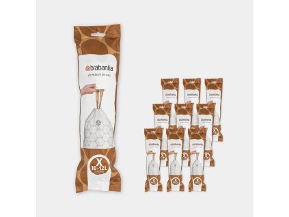 14409 2 perfectfit sacky 10 12l x do odpadkoveho kose multipack 200 pytlu 10x20