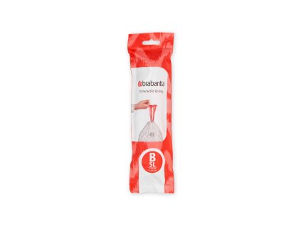 PerfectFit Bags, Code B, 5L, 10 Bags White 8710755137709 Brabantia 96dpi 1000x1000px 7 NR 25640