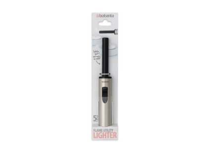 Flame Lighter Matt Steel Black 8710755366246 Brabantia 1000x1000px 7 NR 9022
