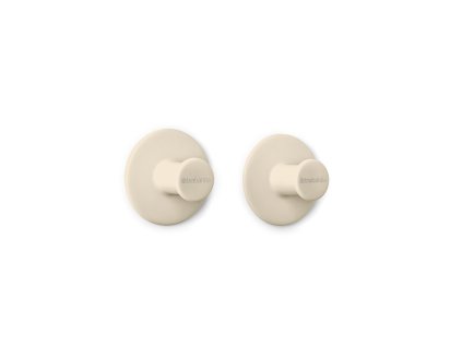 ReNew Towel hooks, set of 2 Soft Beige 8710755223761 Brabantia 96dpi 1000x1000px 7 NR 29121