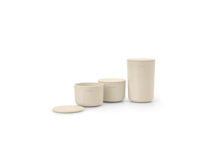 ReNew Storage Pots, set of 3 Soft Beige 8710755223501 Brabantia 96dpi 1000x1000px 7 NR 29113