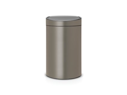Touch Bin New Recycle, 23 10L Platinum 8710755117909 Brabantia 1000x1000px 7 NR 13097