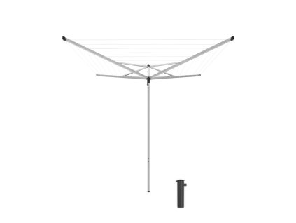 Essential 40m + SplitPole Metallic Grey 8710755146343 Brabantia 96dpi 1000x1000px 7 NR 23977