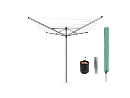 Lift O Matic 50m + Ground Spike + Acc. Metallic Grey 8710755311321 Brabantia 96dpi 1000x1000px 7 NR 17769