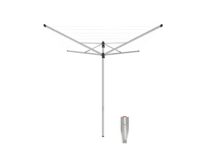 Lift O Matic 40m, SplitPole Metallic Grey 8710755146947 Brabantia 96dpi 1000x1000px 7 NR 23985