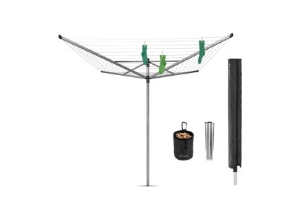 Lift O Matic Advance 60m + Acc. Metallic Grey 8710755117145 Brabantia 1000x1000px 7 NR 10522