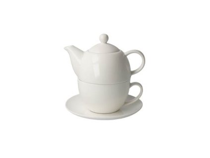 Goebel Čajová konvice Tea for One bílá - Kaiser Porzellan